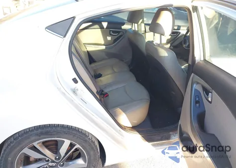 2014 Hyundai Elantra Limited from USA, damaged, VIN 5NPDH4AEXEH449482